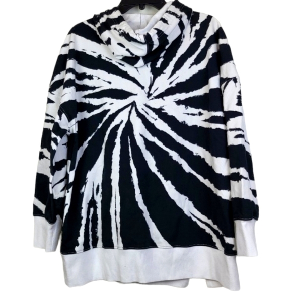 Fabletics Jasmine Side Slit Pullover Cool Tie Dye Wide‎ Cuffs - Picture 4 of 8
